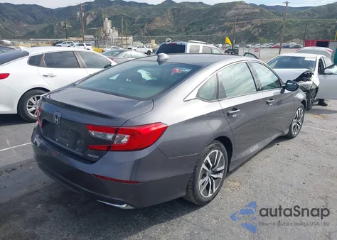 2021 Honda Accord Hybrid z USA, uszkodzony, nr VIN 1HGCV3F1XMA018300